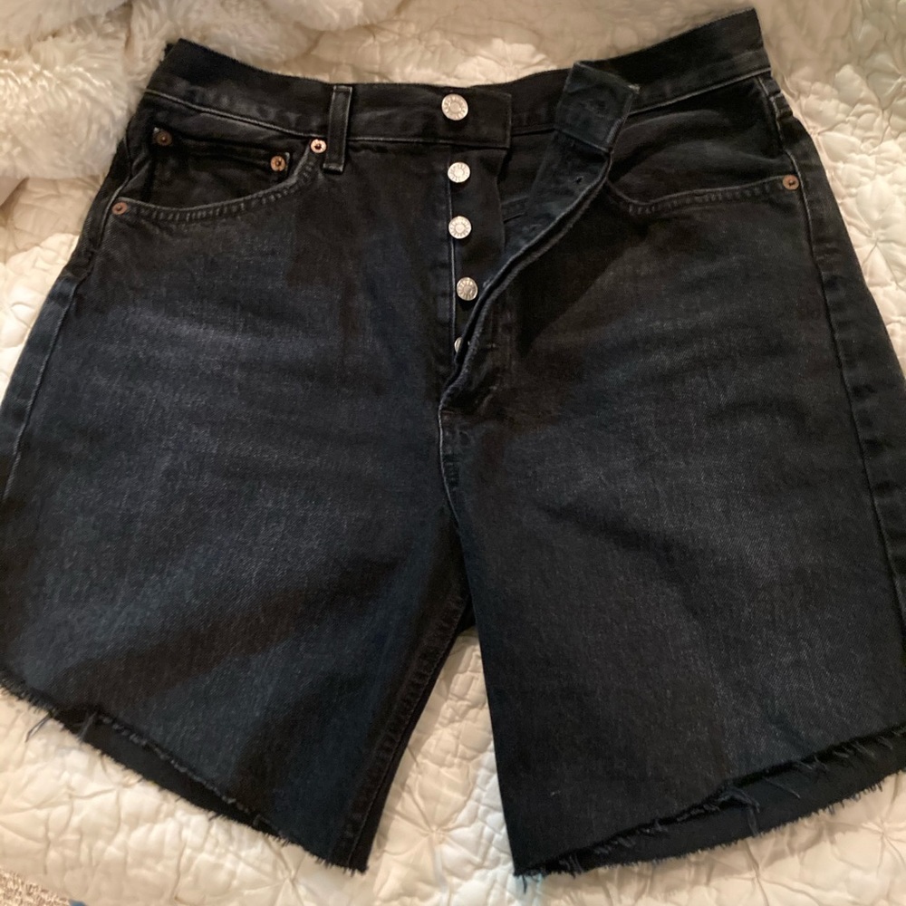 Agolde cutoff high rise Jean shorts size 29